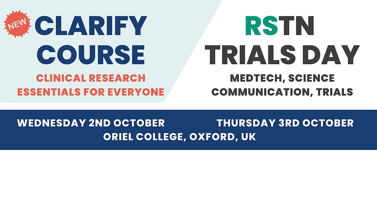 CLARIFY Course and RSTN Trials Day 2024