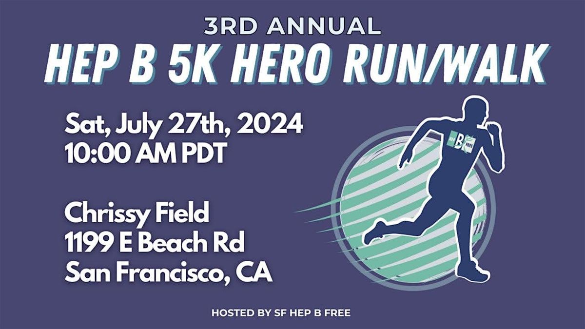 3rd Annual Hep B 5k Run and Walk