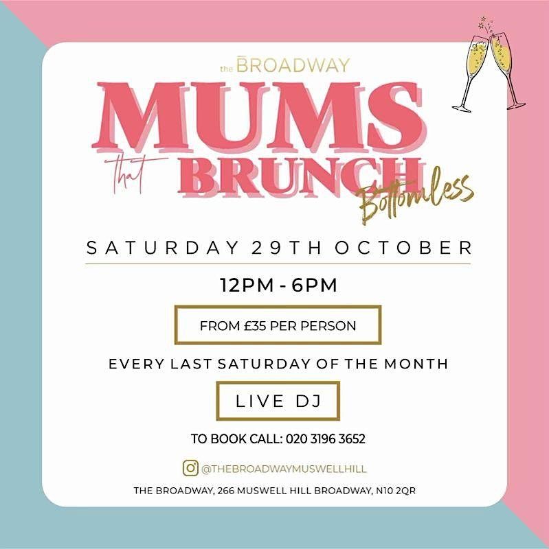 Mums That Brunch : Bottomless Cocktail Brunch