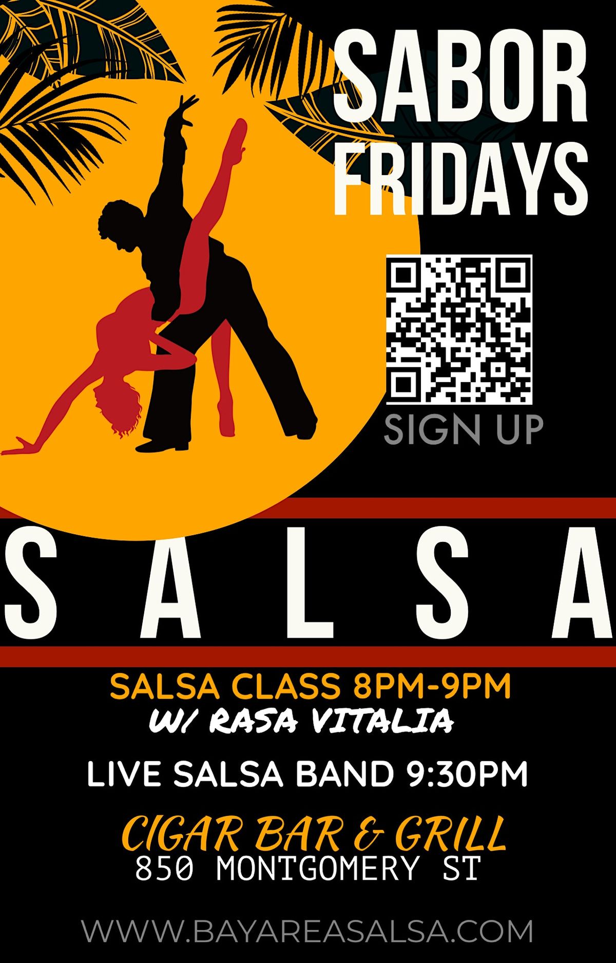 Salsa Friday Friday Night Salsa Class at the Cigar Bar Tickets, The Cigar Bar ...