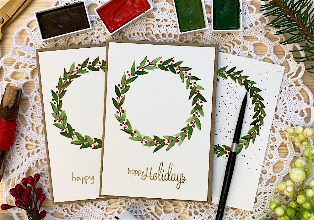 Victorian Crafts Class: Vintage Holiday Cards & Envelopes