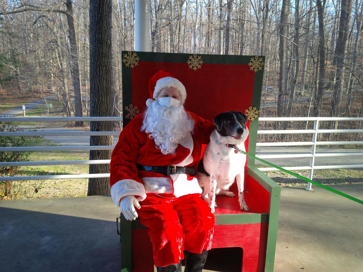 Santa Comes to Lake Accotink Park Santa Arrives at Noon!