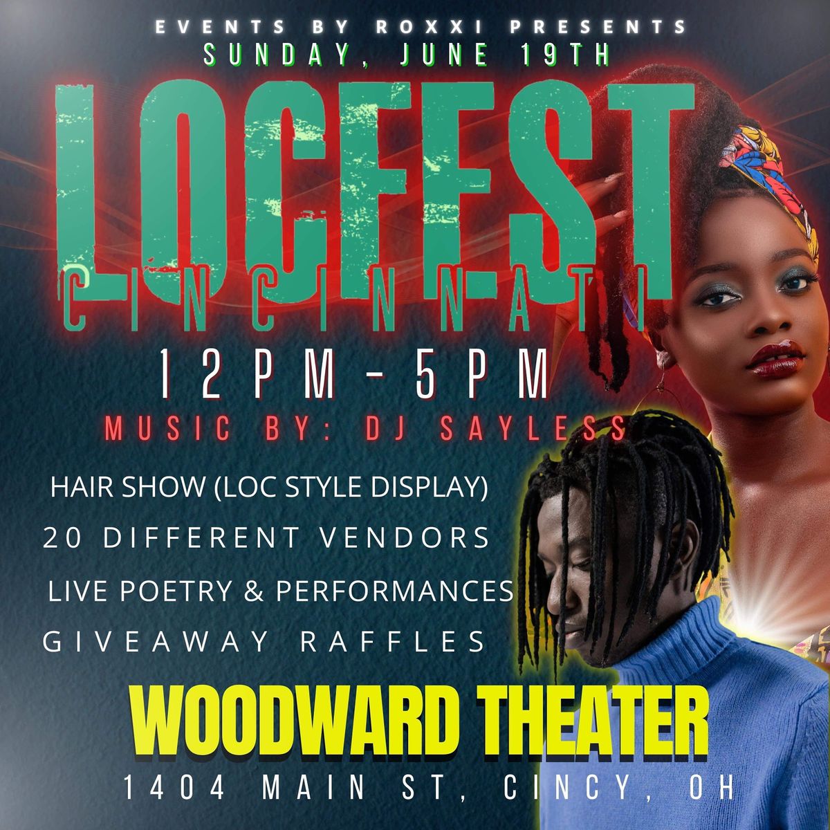 Loc Fest Cincinnati 2022, Woodward Theater Weddings & Events Hall