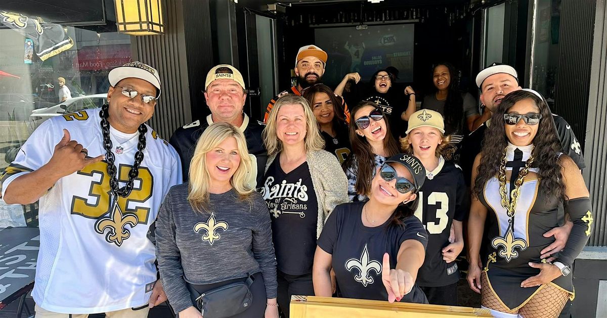 Who Dat Nation! New Orleans Saints vs Carolina Panthers Watch Party