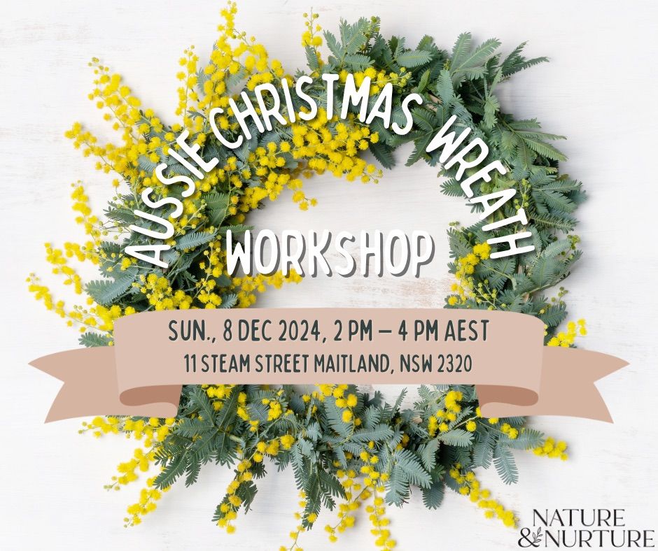 Aussie Christmas Wreath Workshop