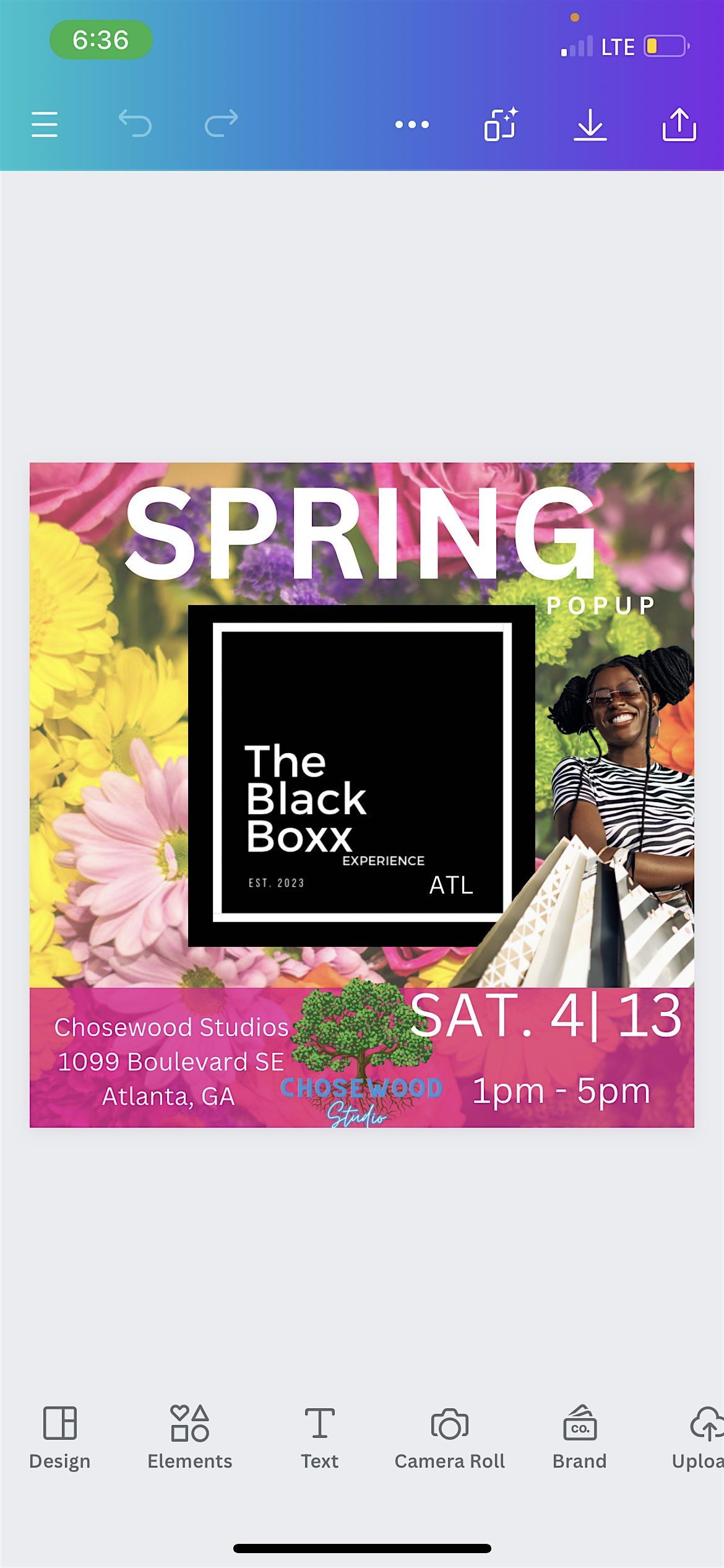 The Black Boxx Experience Spring Pop Up Shop