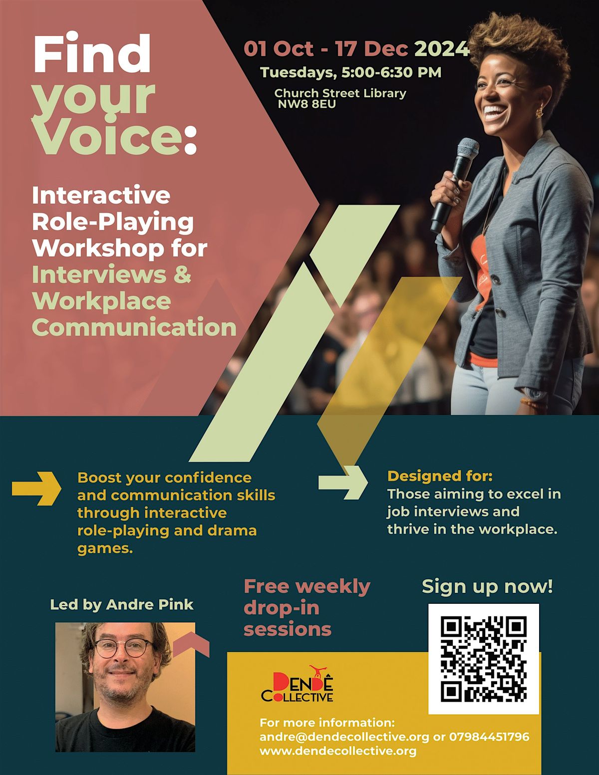 Public Speaking Workshop - Find Your Voice