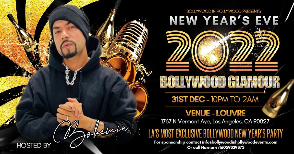 Bollywood Glamour: Bollywood New Year's Eve Party @ Louvre Hall in LA