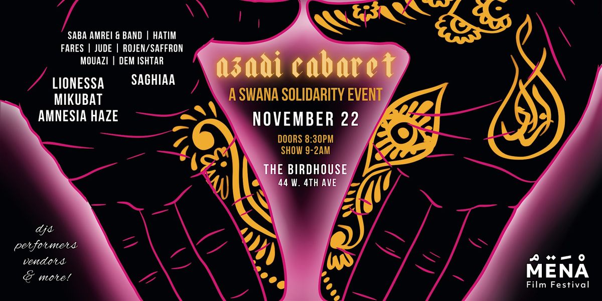 AZADI Cabaret & Dance Party