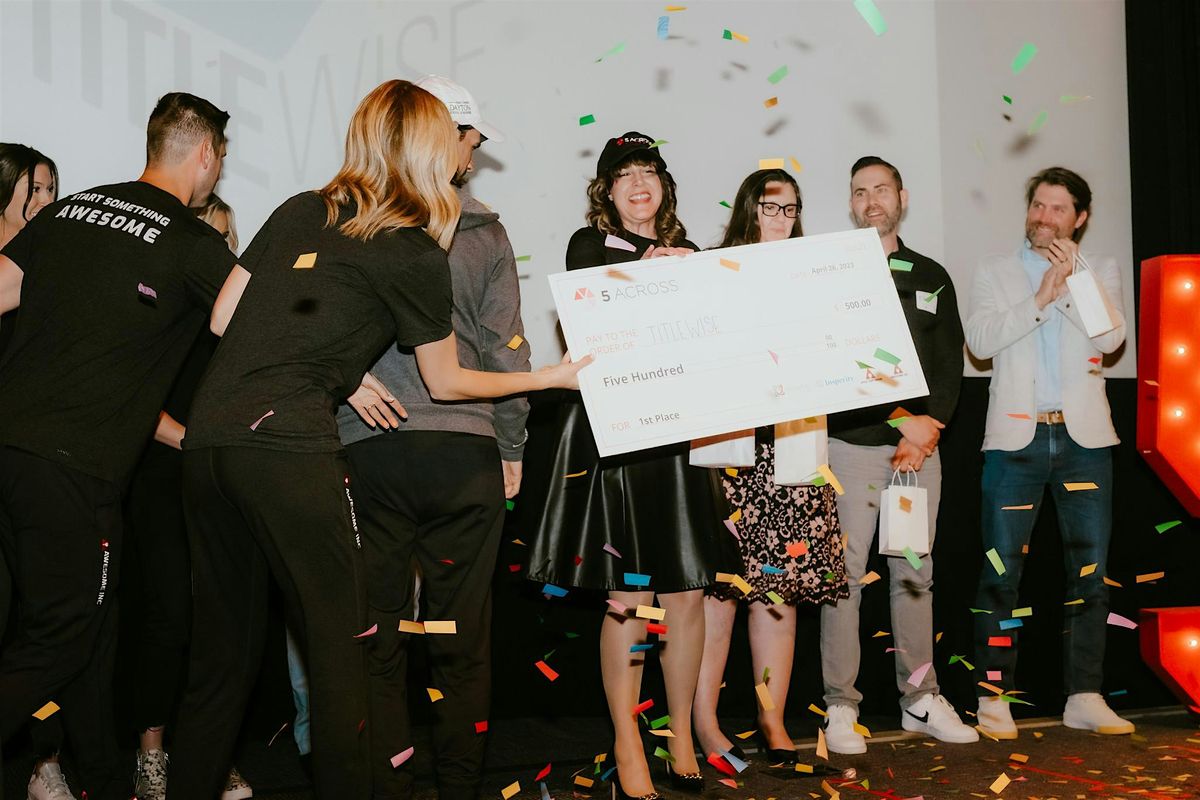 5 Across June 2024 Entrepreneur Pitch Competition Awesome Inc, TBD, Lexington, 19 June 2024