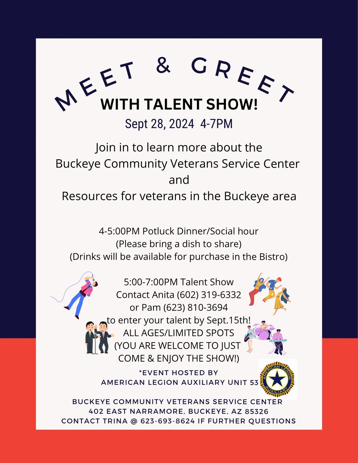 MEET & GREET with TALENT SHOW