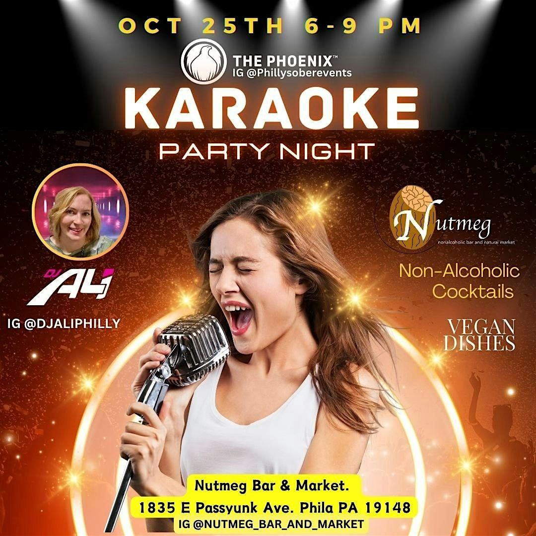 DJ Ali and Phoenix present KARAOKE at Nutmeg NA Bar!!