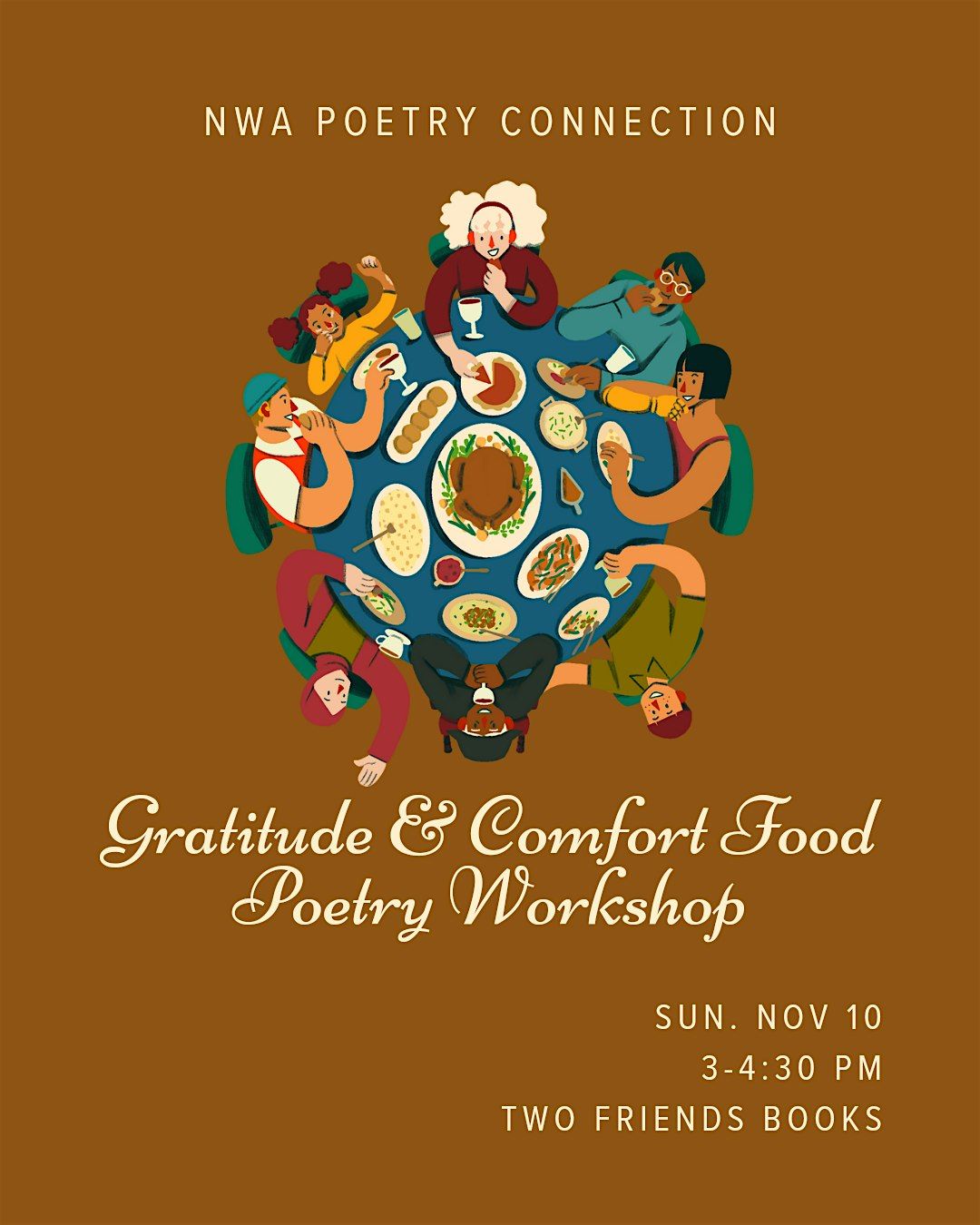 Gratitude & Comfort Food: Poetry Workshop