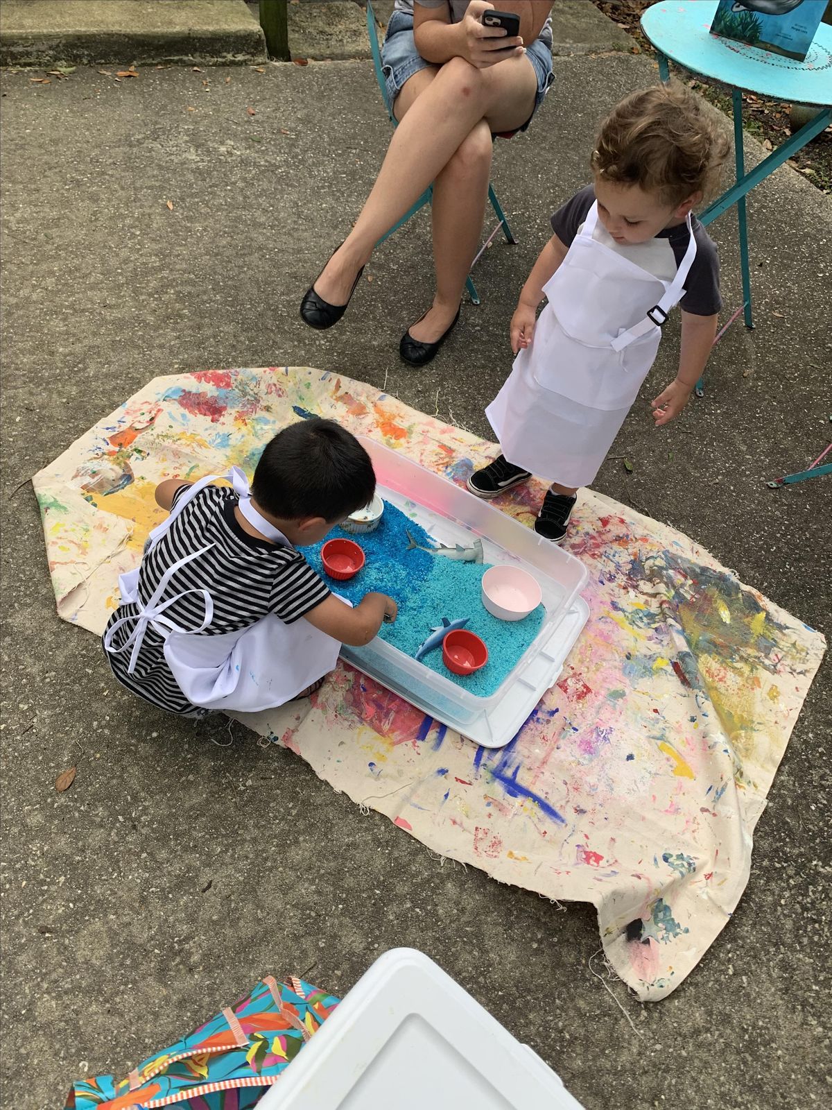 Toddler Time:  Art and Sensory Workshop