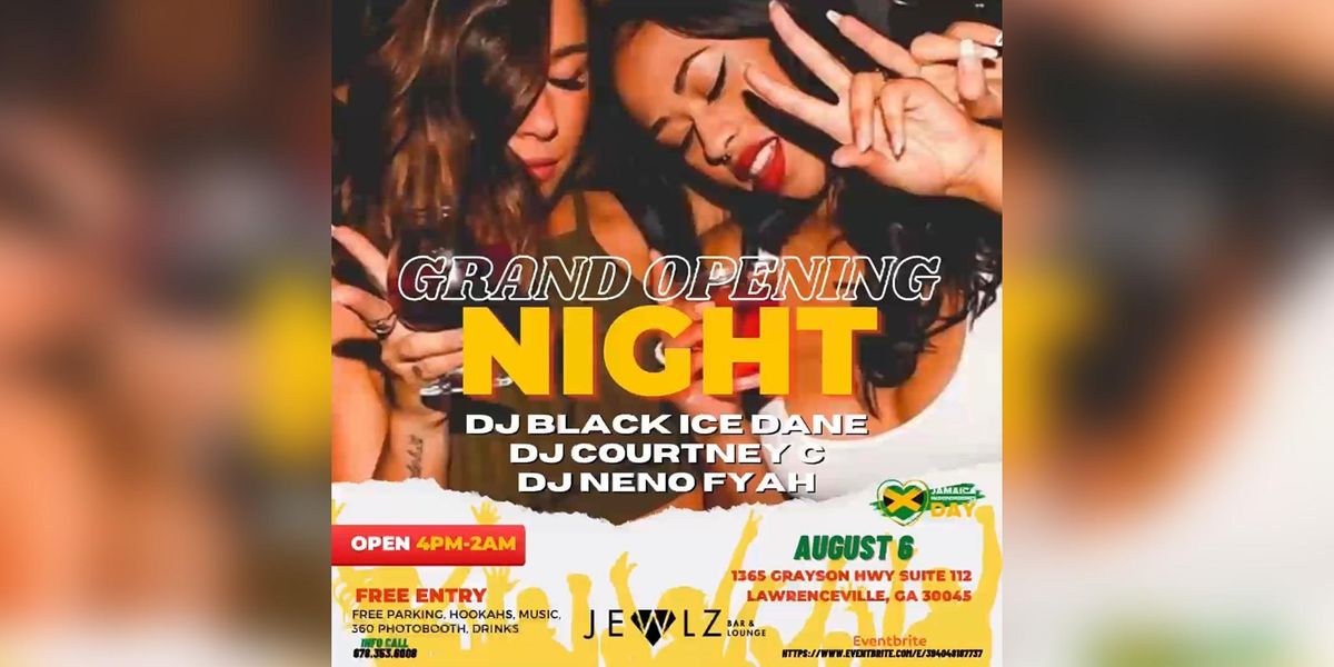 Jewlz Bar & Lounge Grand Opening Jamaica Independence, Jewlz Bar