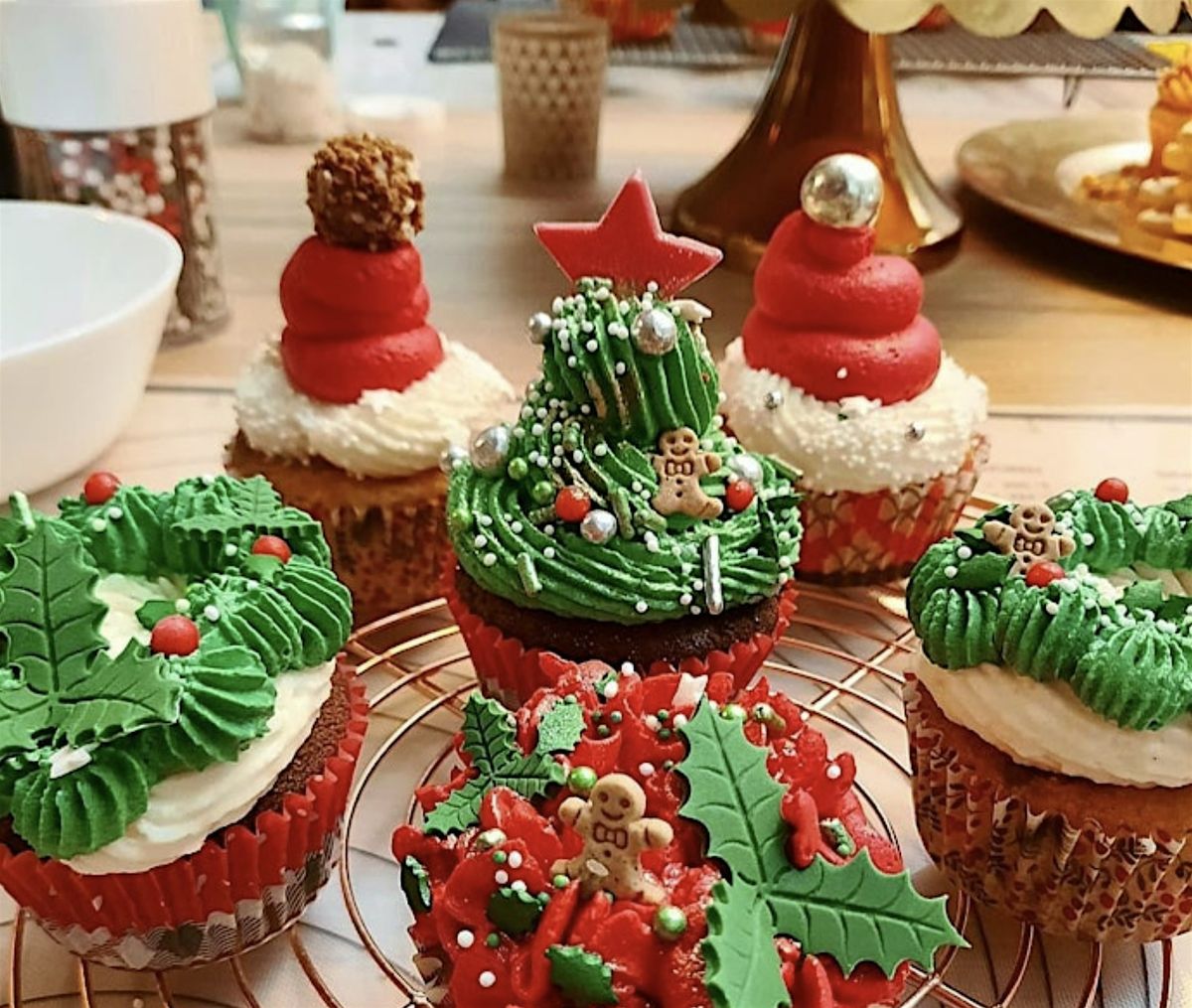 Weihnachtlicher Cupcake Backkurs