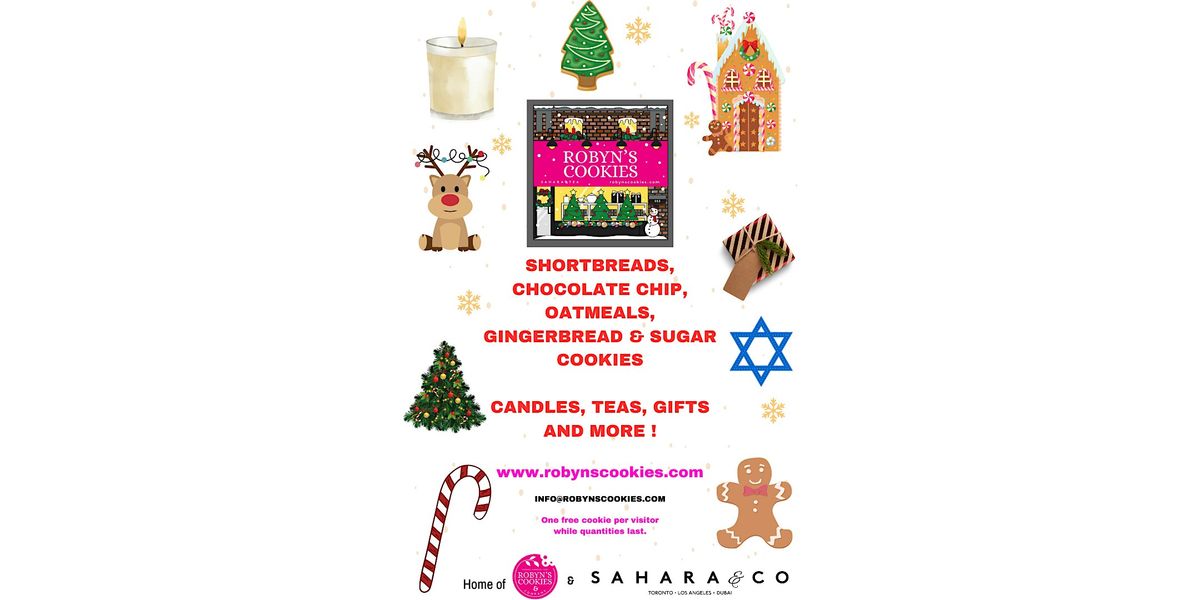 Robyn's Cookies & Sahara & Co Present Our 3rd Annual Outdoor Holiday Market