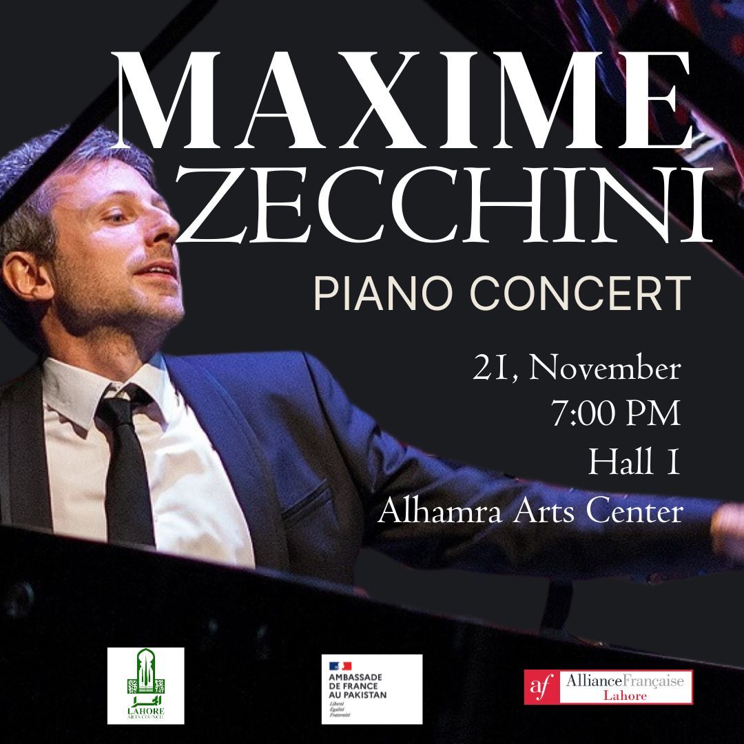 Maxime Zecchini's Piano Recital