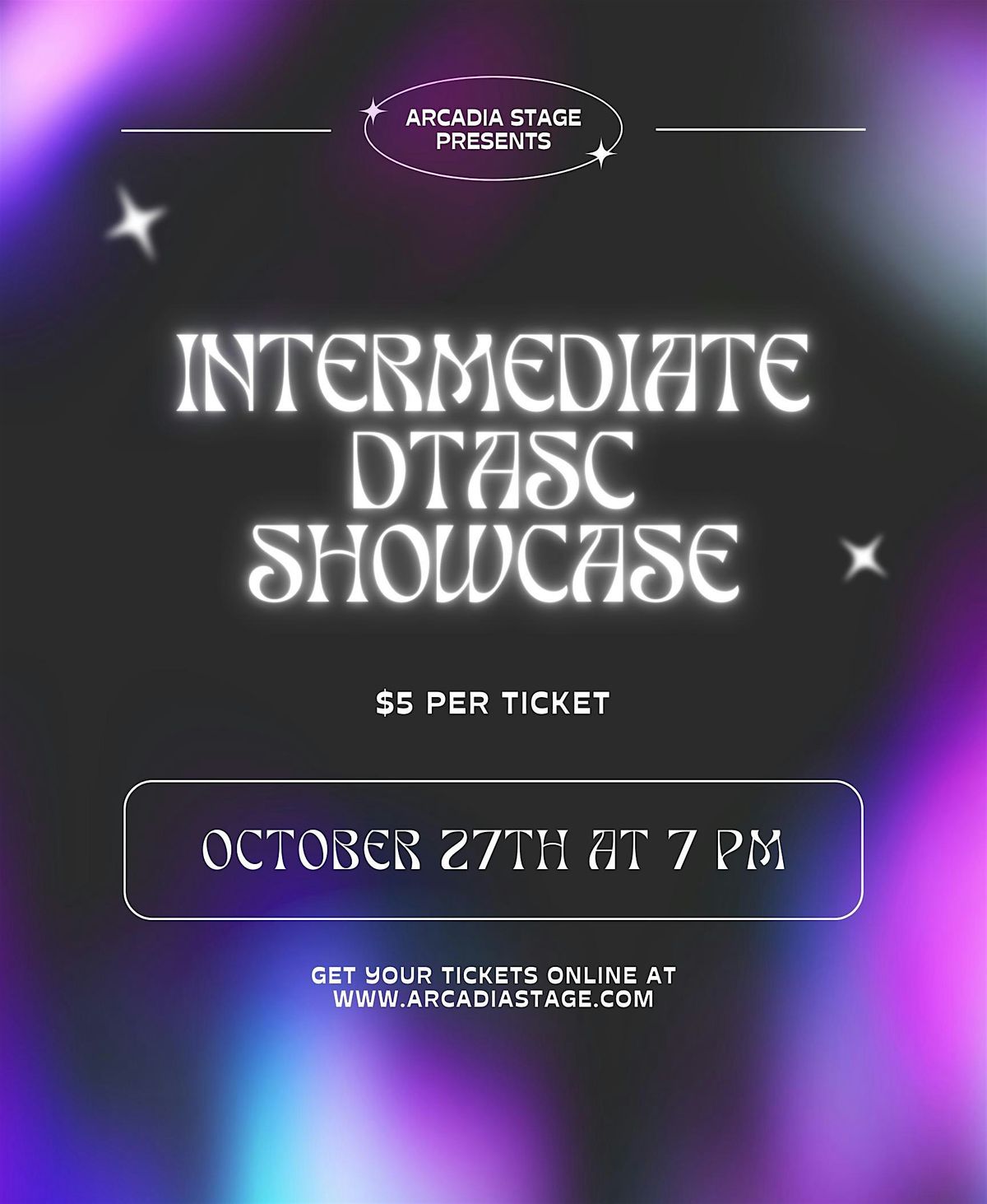 Intermediate Theatre DTASC Showcase (Tuesday 10\/22 - 7:00 p.m.)