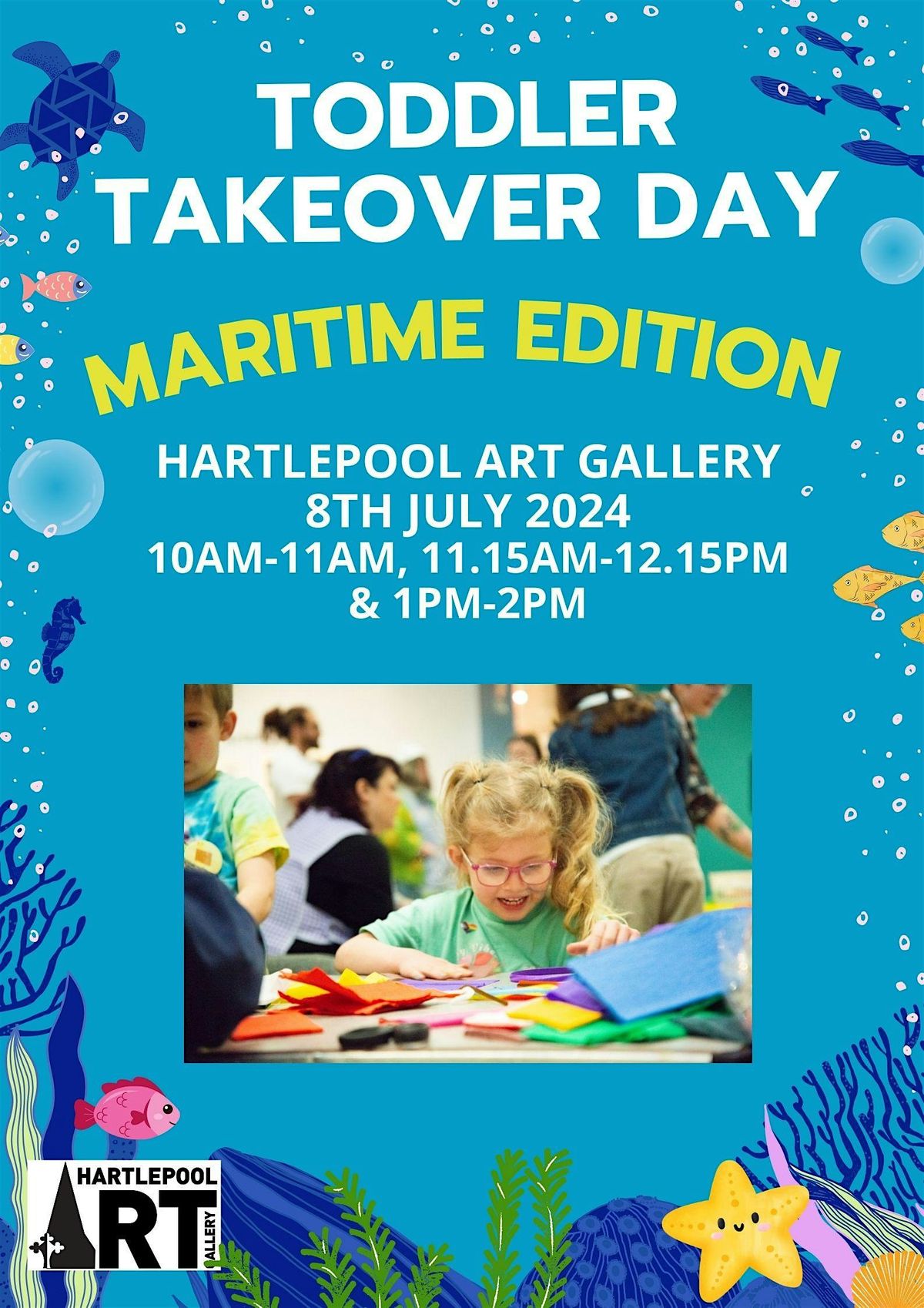 Toddler Takeover Day - Maritime Edition - 10am