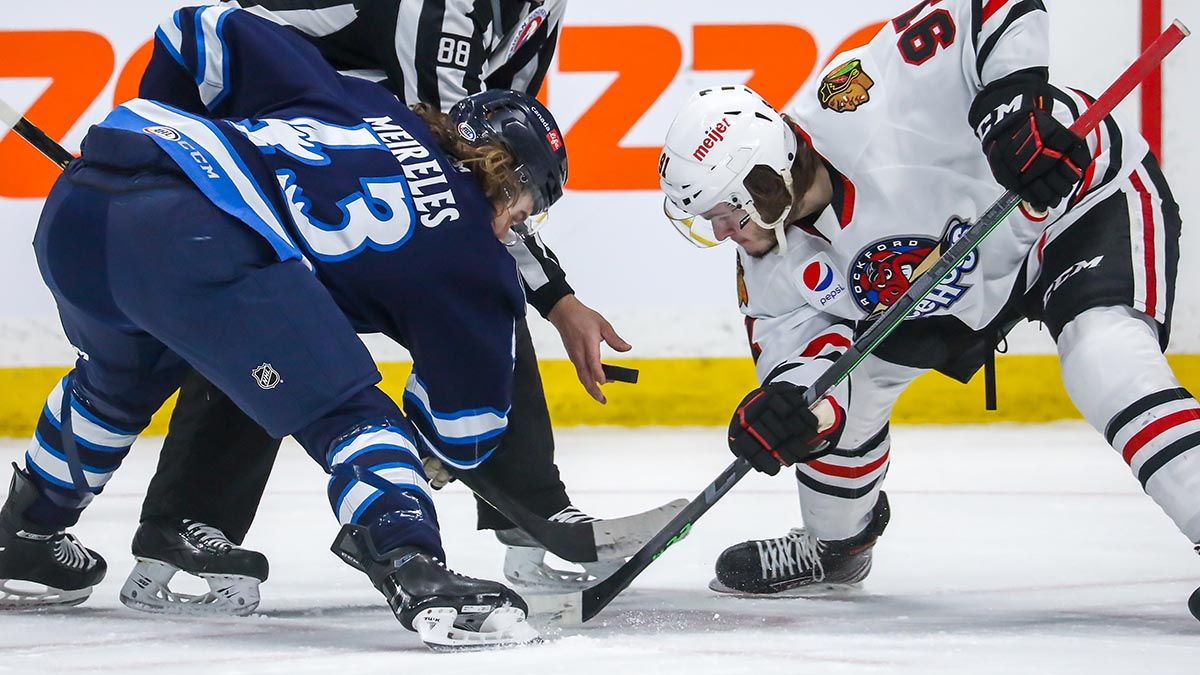 Rockford Icehogs at Manitoba Moose