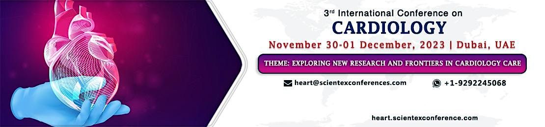 3rd International Conference on Cardiology (Hybrid Event)