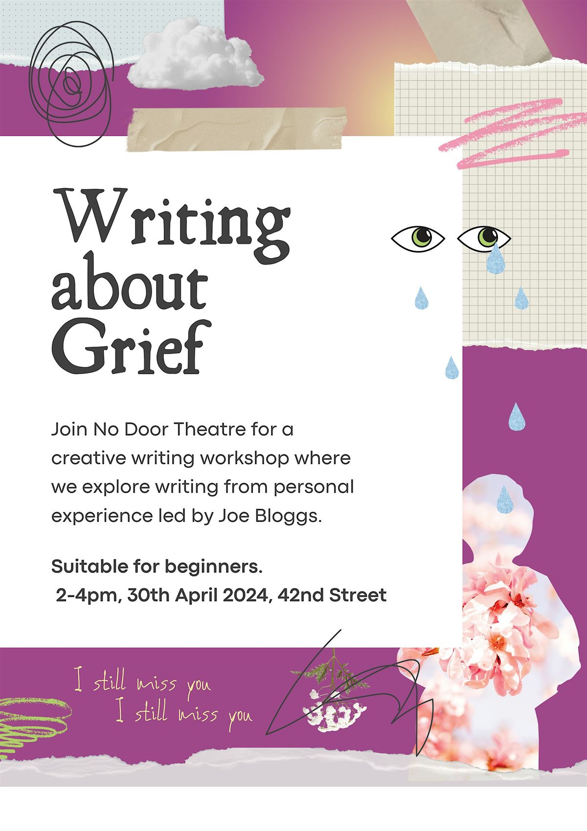 Writing about Grief @ Let's Talk About Loss Manchester