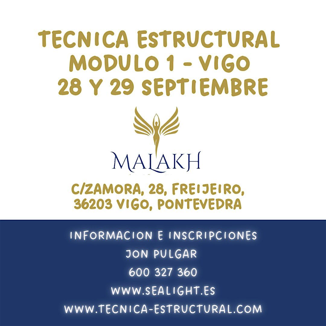 Curso T\u00e9cnica Estructural  VIGO- Centro Malakh