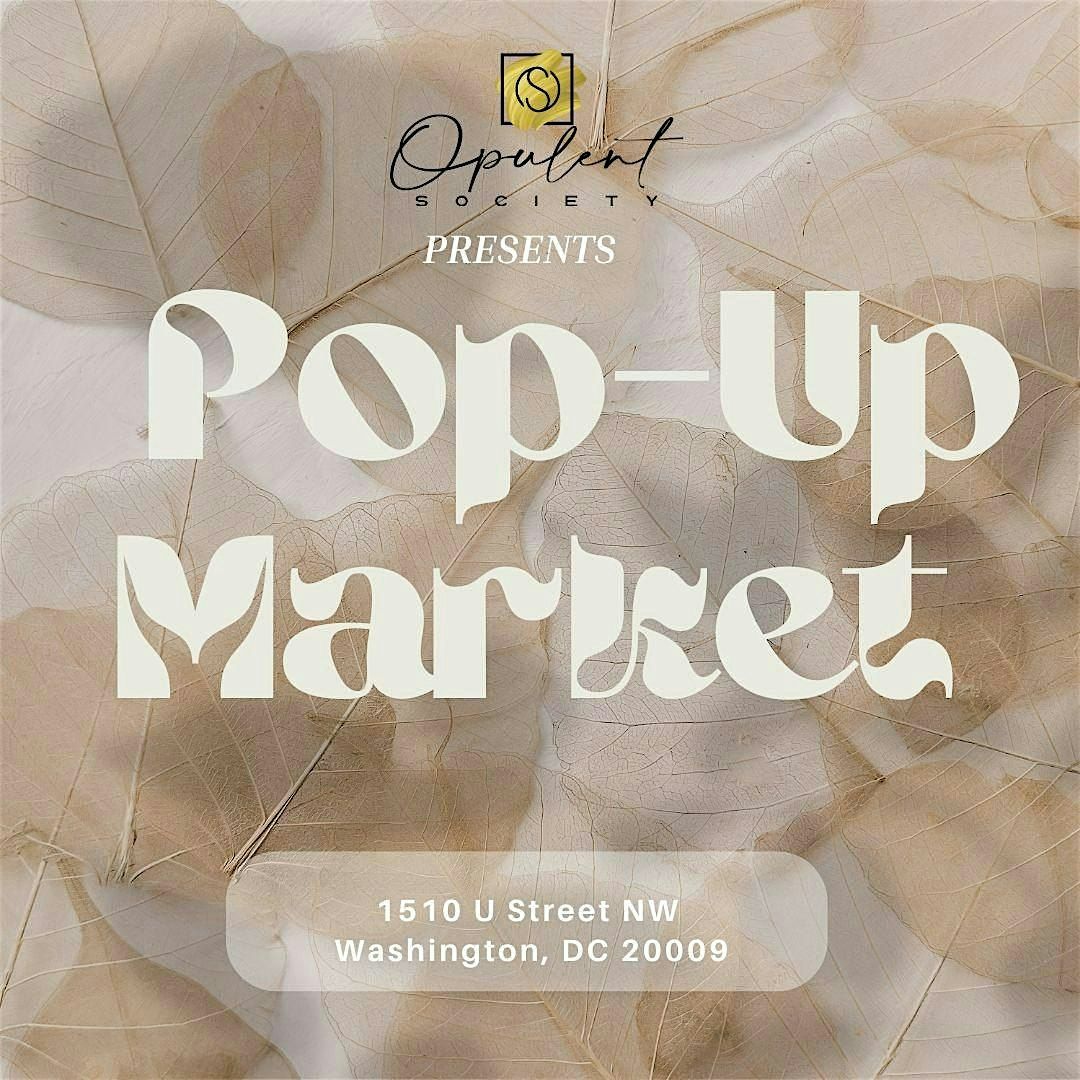 Small Business Saturday Pop up Market!