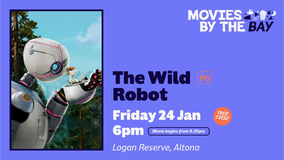 'The Wild Robot' at Movies by the Bay, Altona