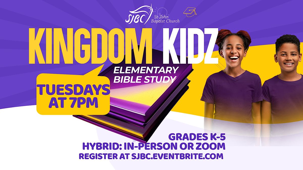 Kingdom Kidz Youth Bible Study
