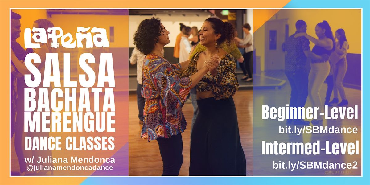 Intermediate Salsa, Bachata & Merengue Dance Class Series (Oct 21 - Nov 18)