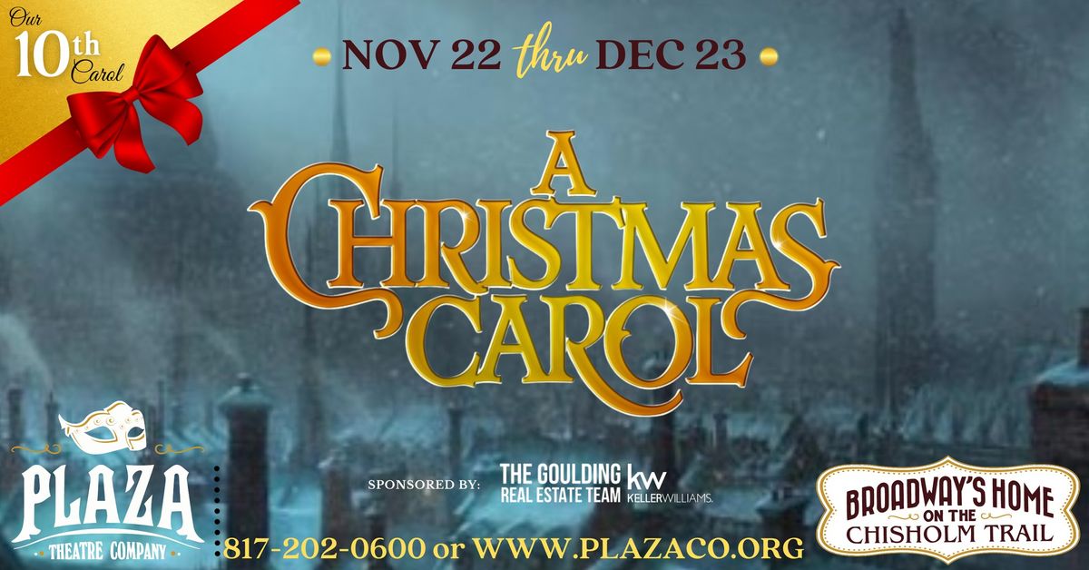 A Christmas Carol at Plaza Theatre Company