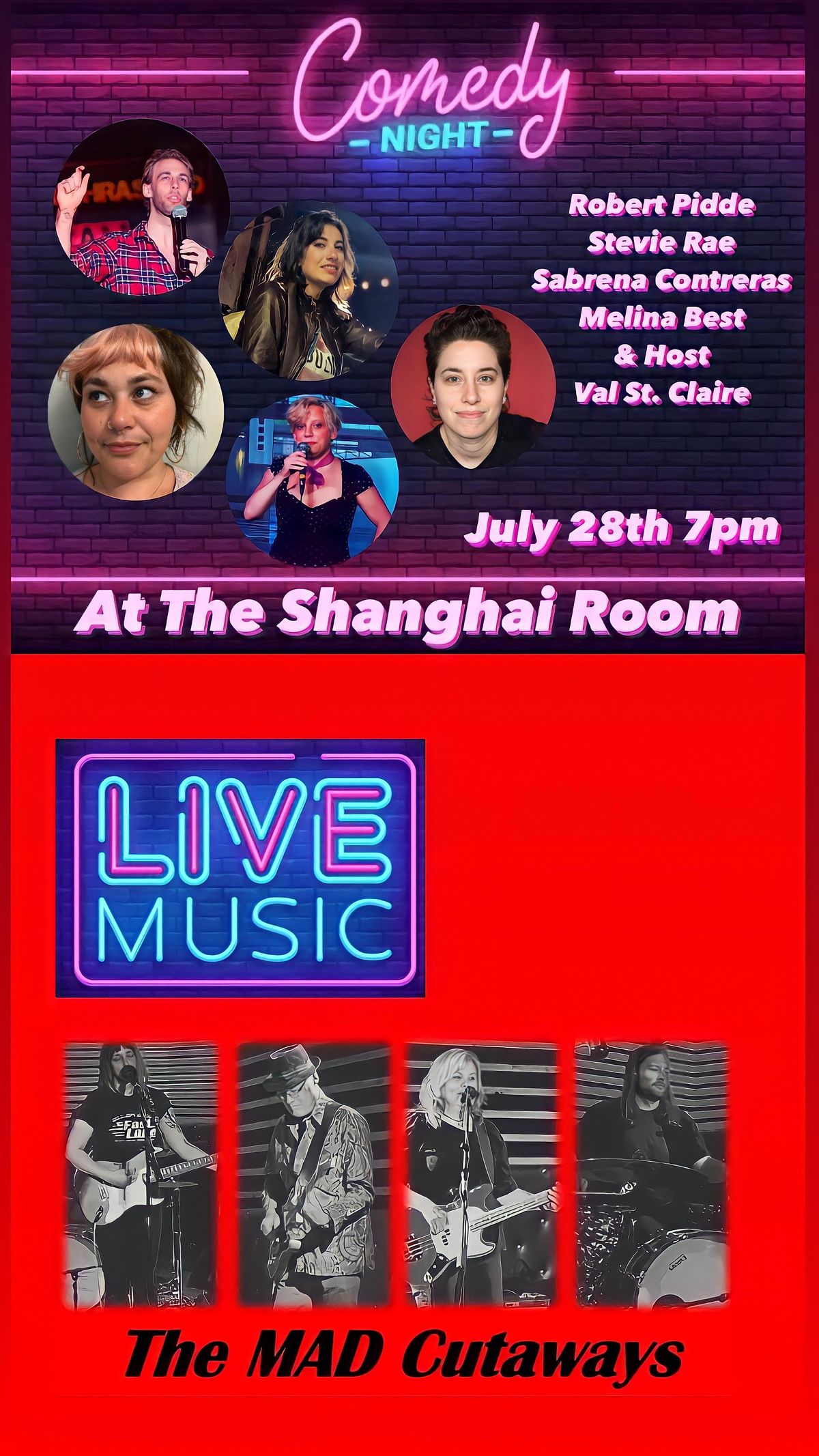 An Evening of Live Music and Comedy at The Shanghai Room