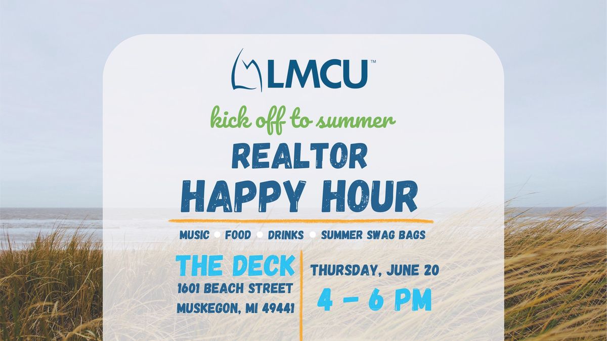 Save the Date: Realtor Happy Hour at The Deck