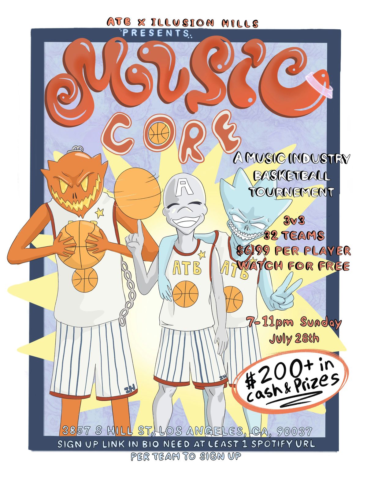 Music Core - a Music Industry Basketball Tournament