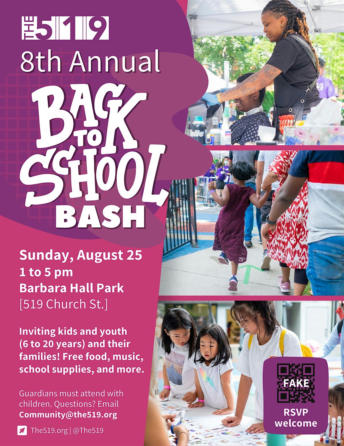 8th Annual Back-to-School Bash