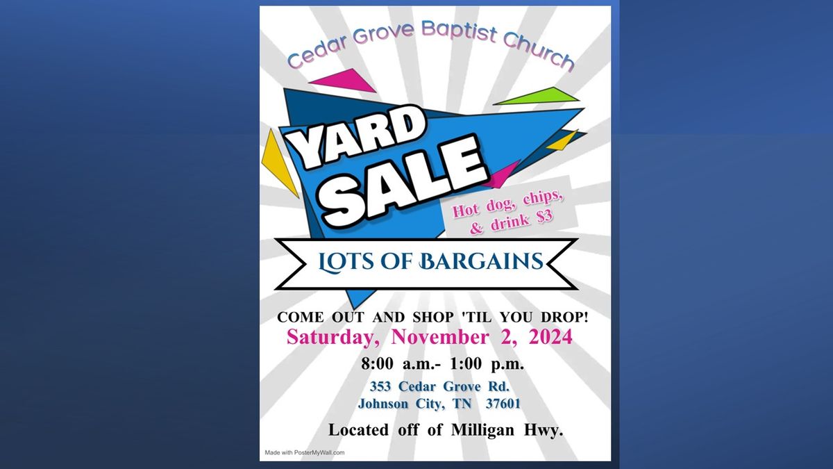 Yard sale