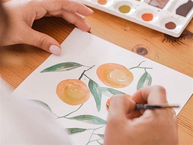 Seasonal Botanical Watercolour  - Autumn