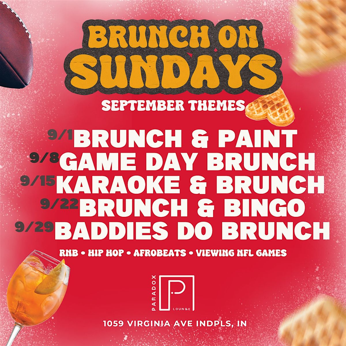 Brunch on Sundays