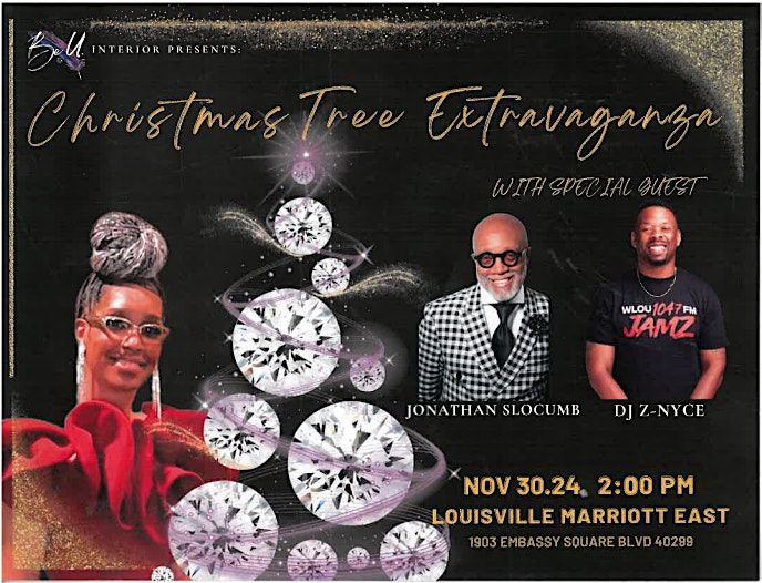 Christmas Tree Extravaganza; Presented By:  Be U Interiors