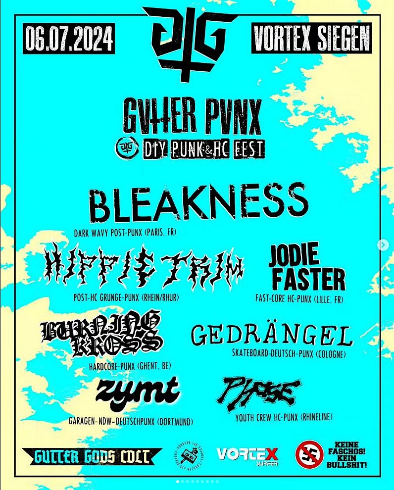 Gutter Punx - Bleakness+Hippie Trim+Jodie Faster+Burning Kross+Gedr\u00e4ngel+Zy