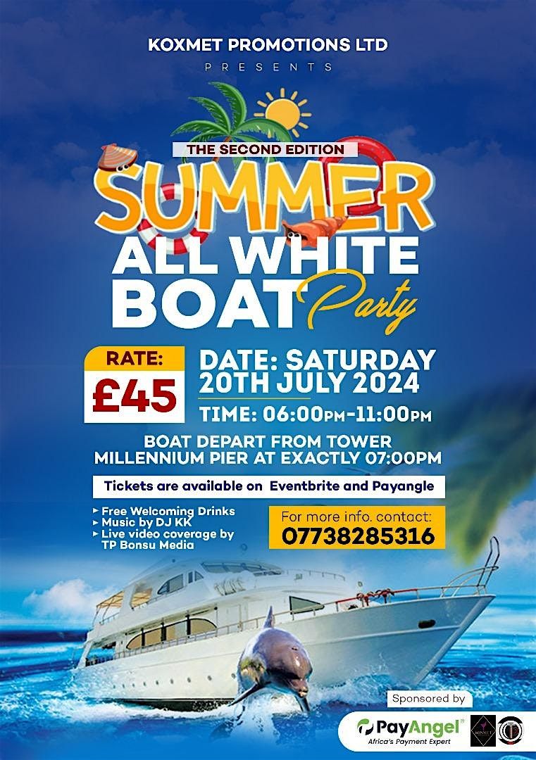 SUMMER ALL WHITE BOAT PARTY