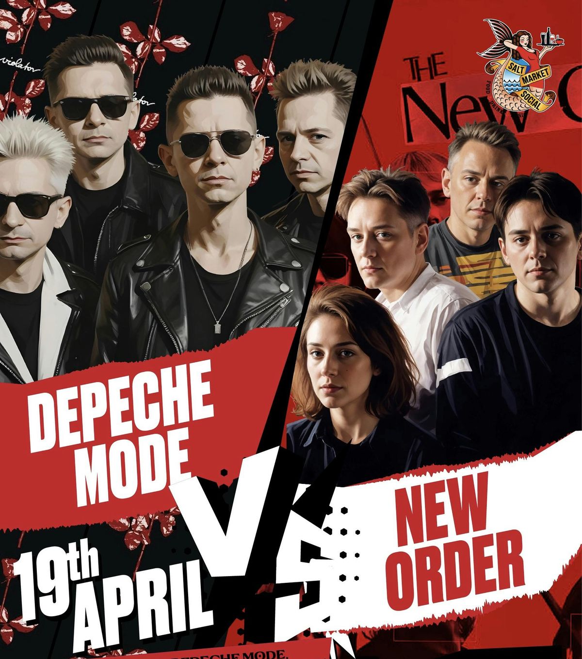 DEPECHE MODE V NEW ORDER | CLUB NIGHT 