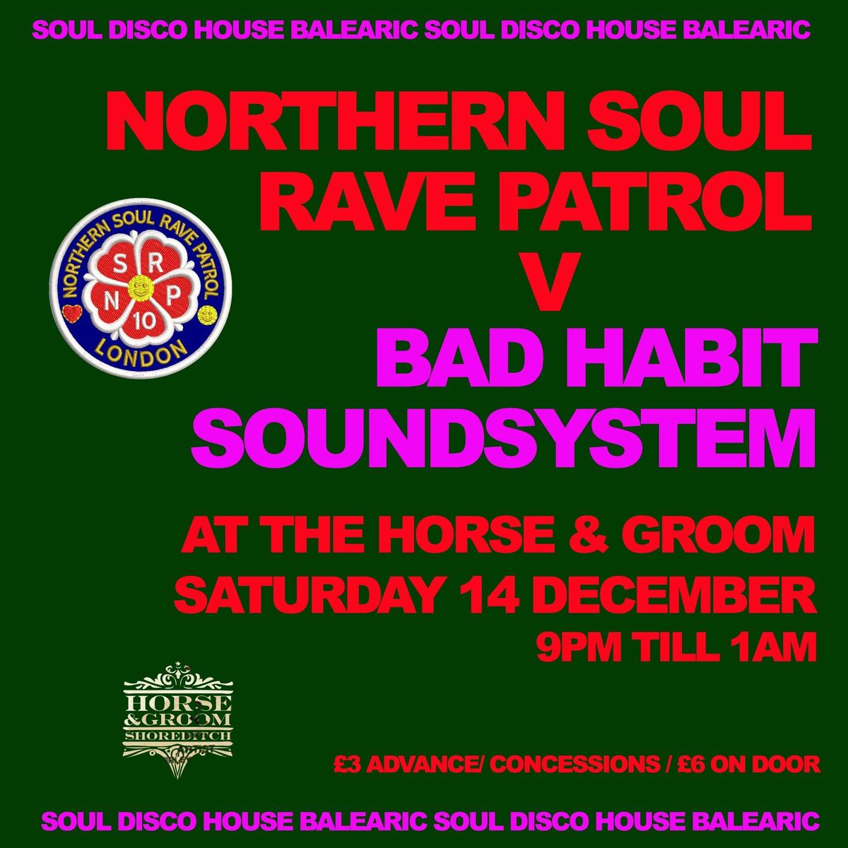 Northern Soul Rave Patrol Xmas Rave Up 