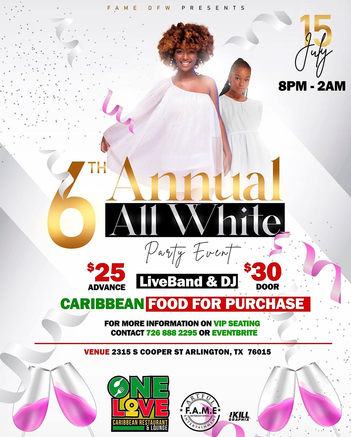 6th Annual All White Attire Event Party