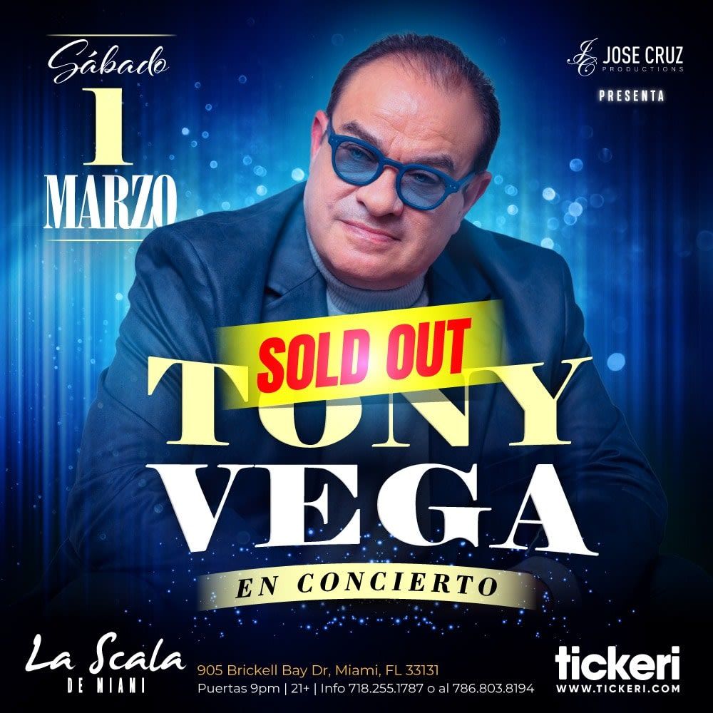 Tony Vega at Tarima Producciones