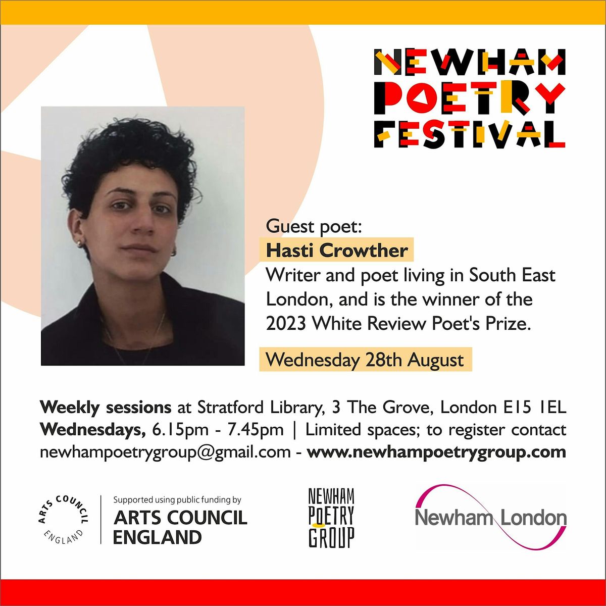 Newham Poetry Festival - Poetry For All