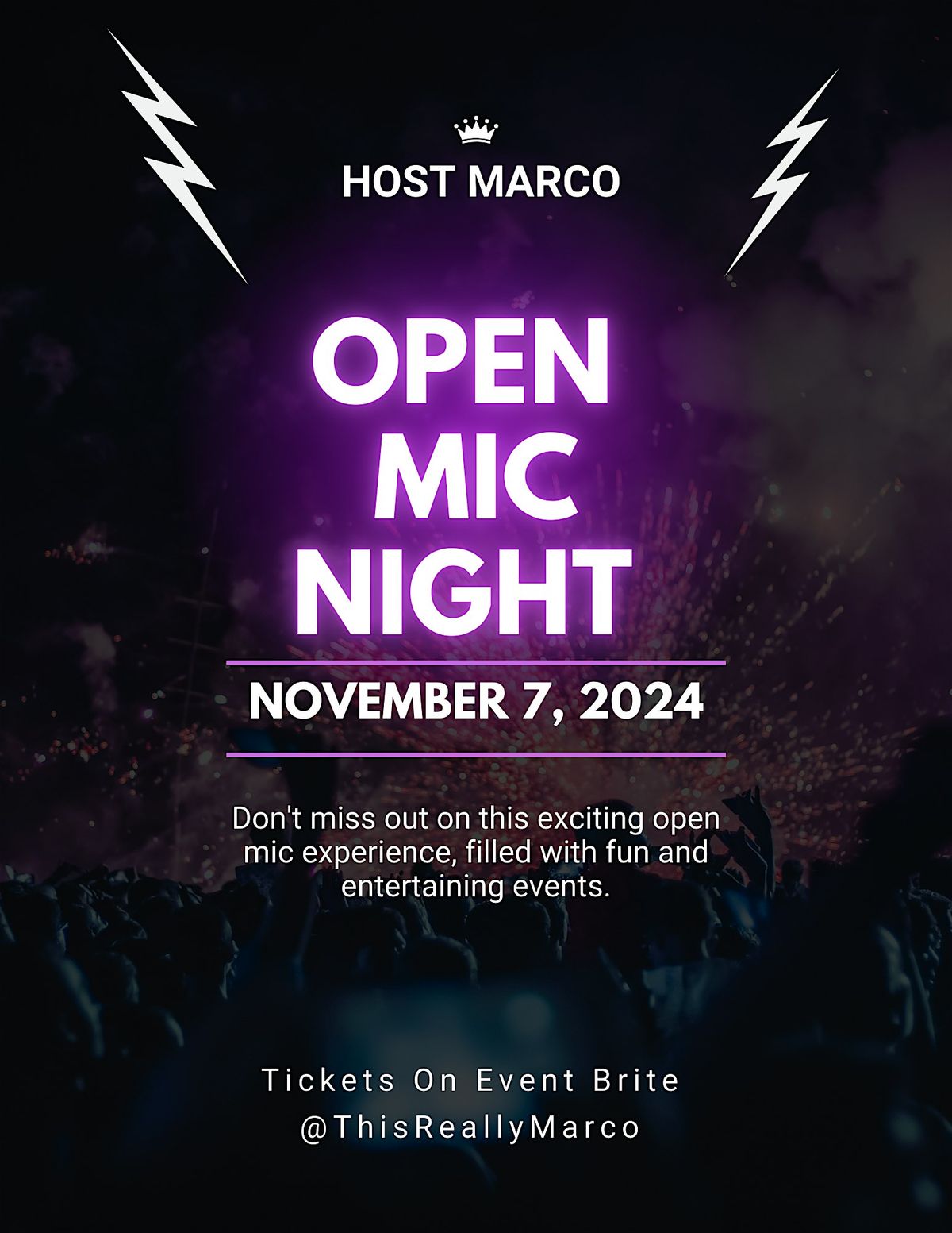 Open Mic Night With Marco