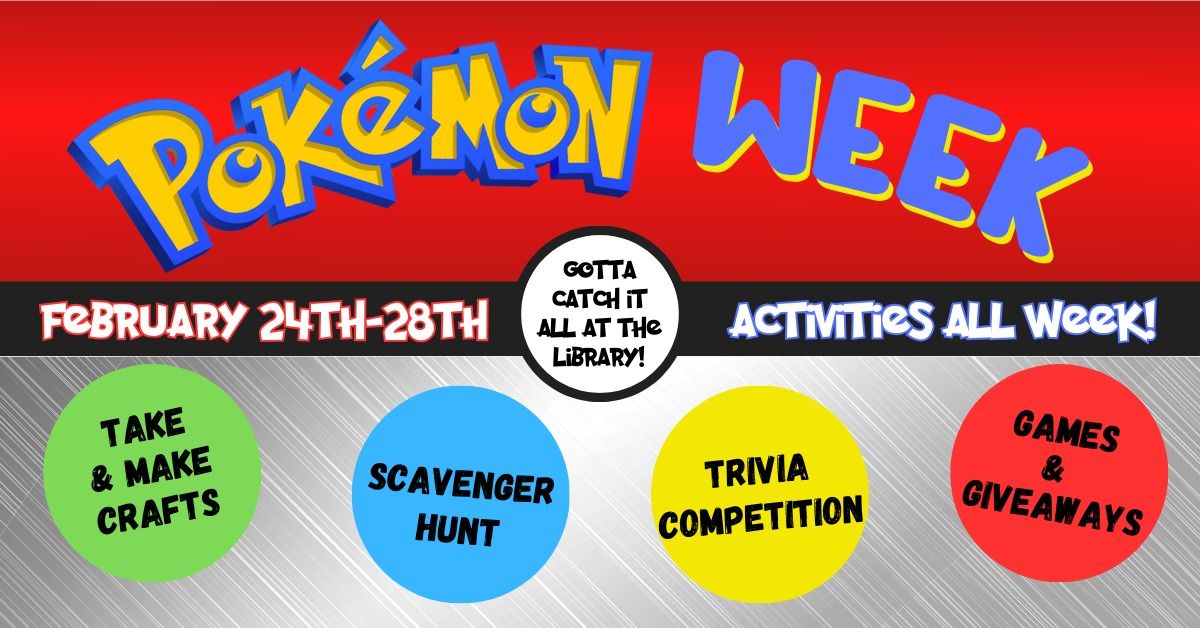 Pokemon Week